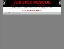 Tablet Screenshot of justice-rescue.org